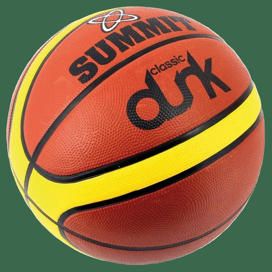 Summit Classic Dunk Basketball Indoor Outdoor Sport Game Rubber Ball in Size 5