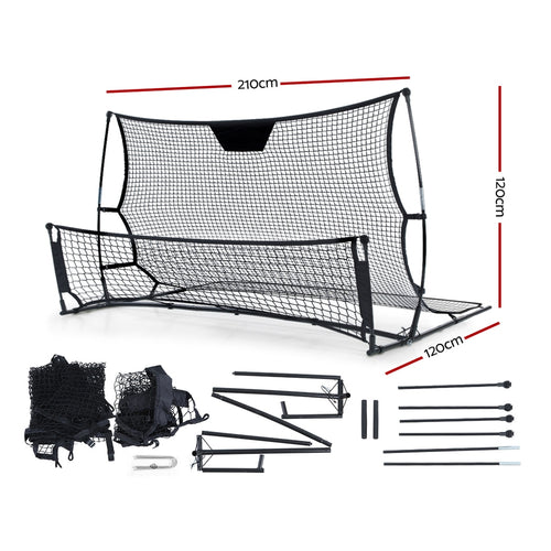 2.1m Soccer Net Portable Goal Net Rebounder Sports Training | Everfit