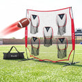 Everfit 1.8m Football Training Net 5 Target Portable Soccer Goal Nets Rebounder