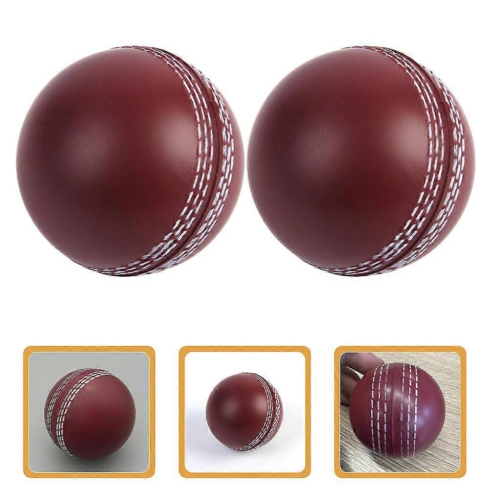 Soft Indoor Cricket Training Balls – 2 Pack