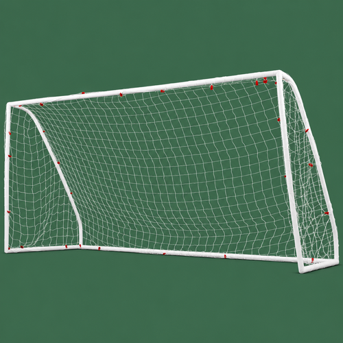 12 ft Portable Soccer Goal on Court District green background