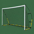 8 x 5 ft portable soccer goal on Court District green background
