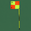 FFA-approved soccer corner flag on Court District green